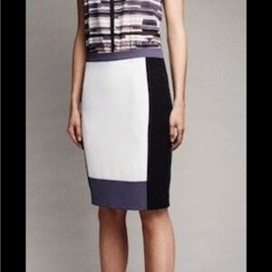 NWT Narciso Rodriguez for Design Nation Color Block Skirt in Size 6